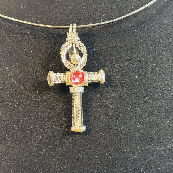 Y2K Fashion Earrings and Choker Mall Goth Romantic Soft Goth - Picture 3 of 11